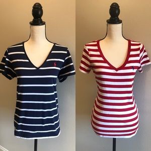 Bundle of Women’s Ralph Lauren Polo T-Shirts-Lg.